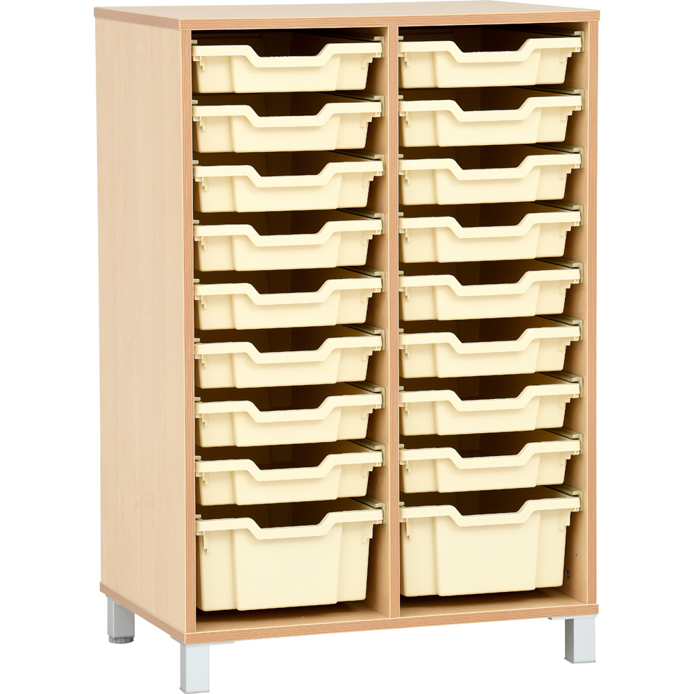 Skrinka Flexi L na plastové, úložné boxy - na sokli