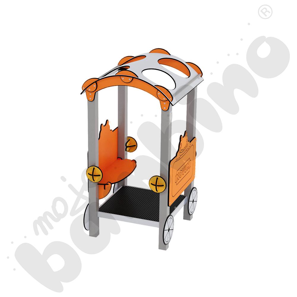 Wagonik Quadro Simple, metal