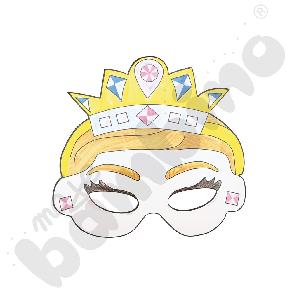 Maski - księżniczki, 12 szt.