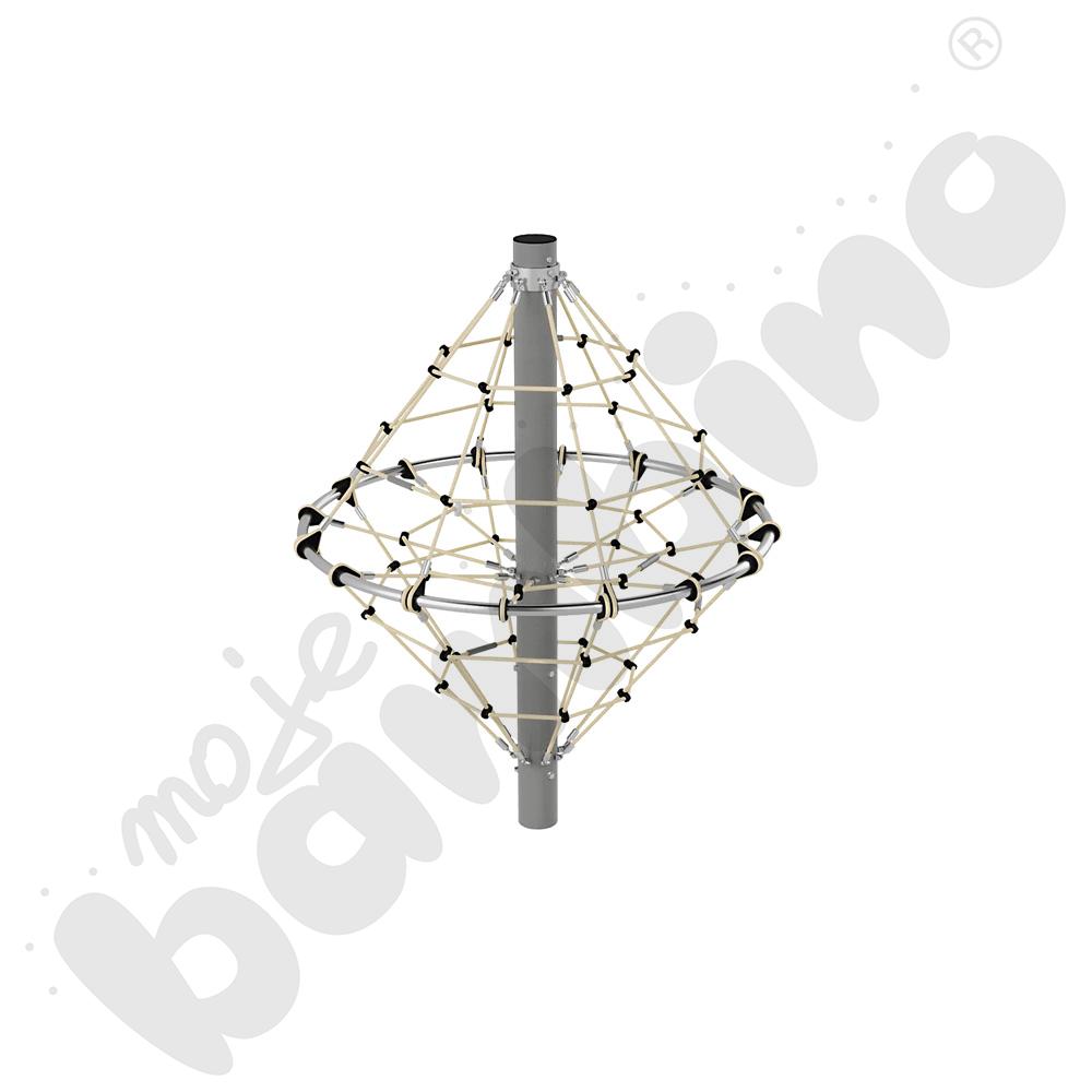 Linarium Diament obrotowy – liny beżowe
