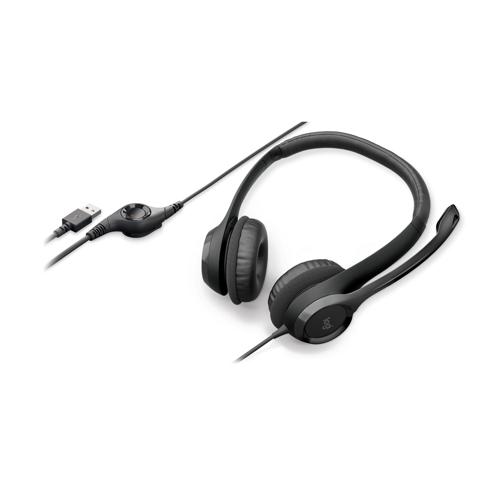 Slúchadlá Logitech H390 (čierne)