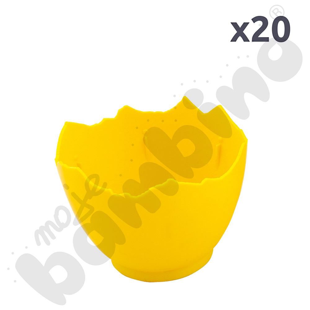 Doniczki - skorupki, śr. 7 cm, 20 szt.