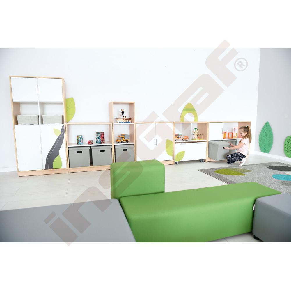 Quadro - zostava Flóra 90 st., tiché zatváranie, korpus javor