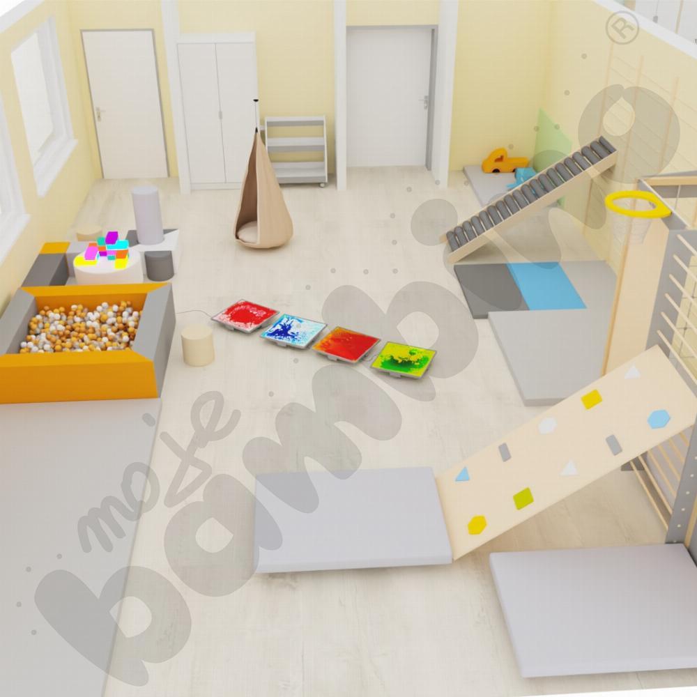 Sala gimnastyczna w przedszkolu