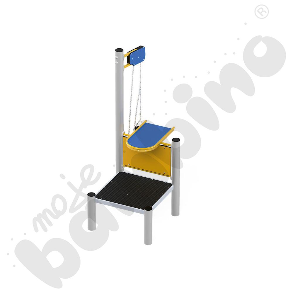 Wciągarka do piasku z podestem