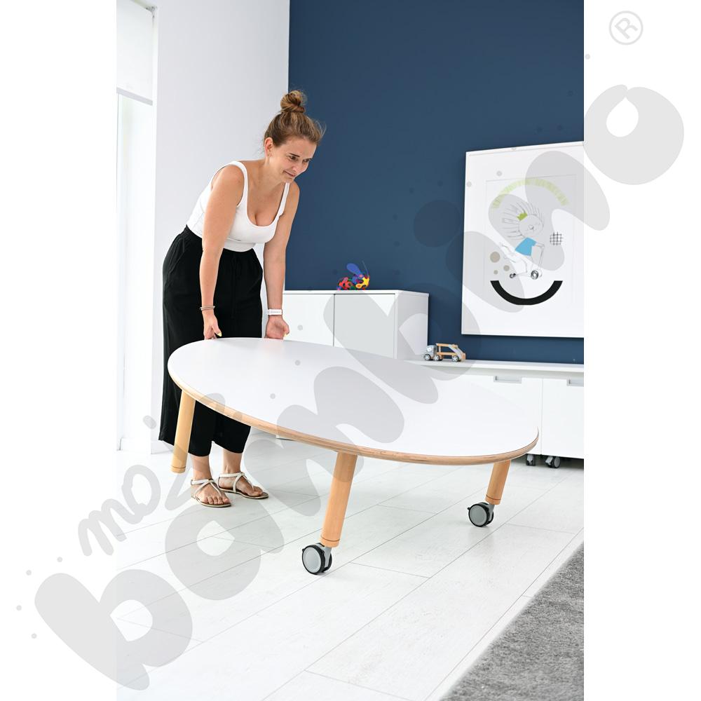 Blat Flexi okrągły 120 - biały