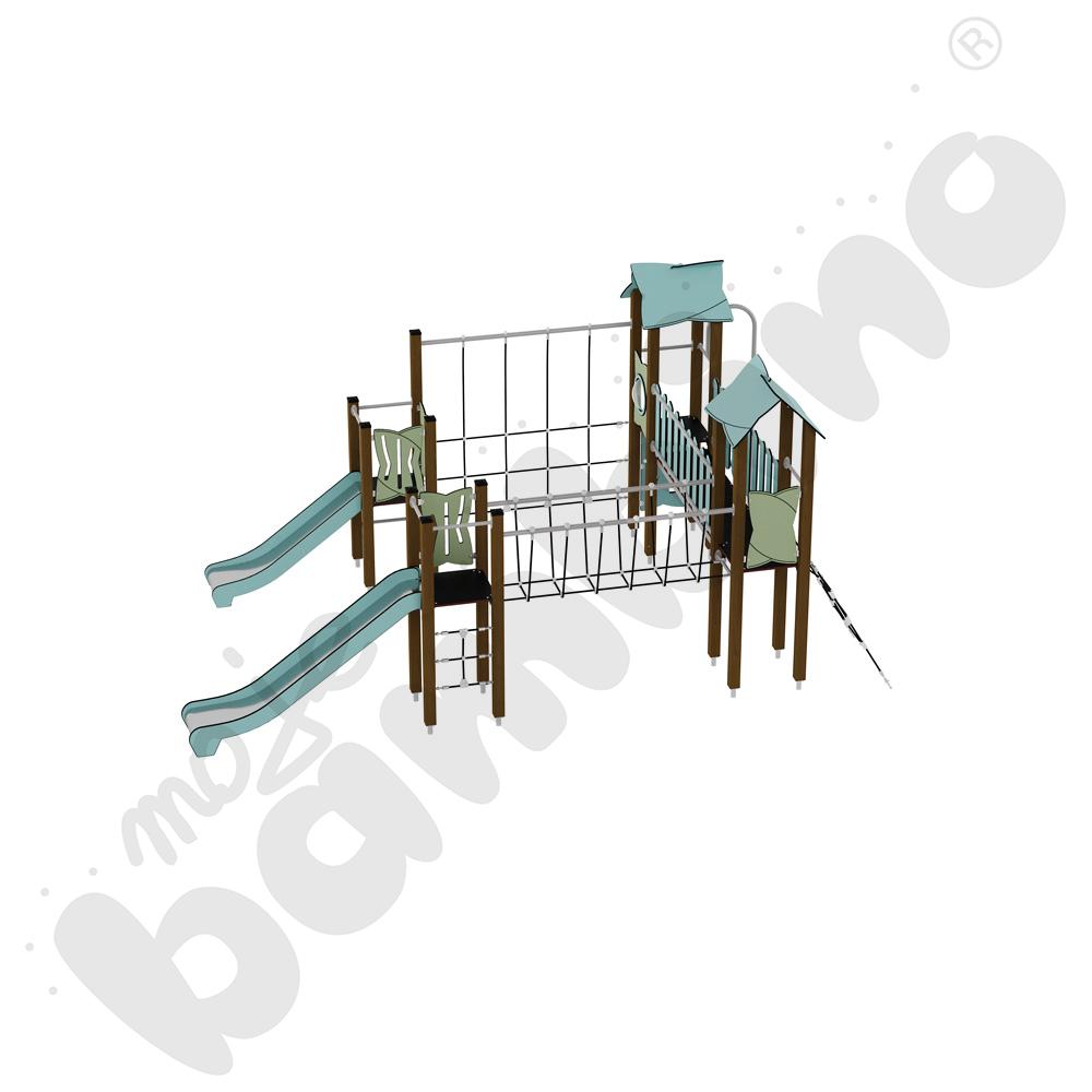 Zestaw Urbi 9, słupy drewniane C