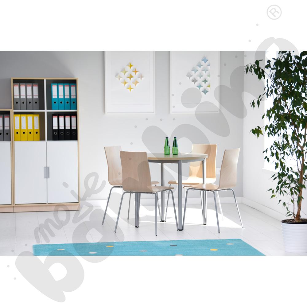 Stół kawowy Expo śr. 80 cm - klon 375