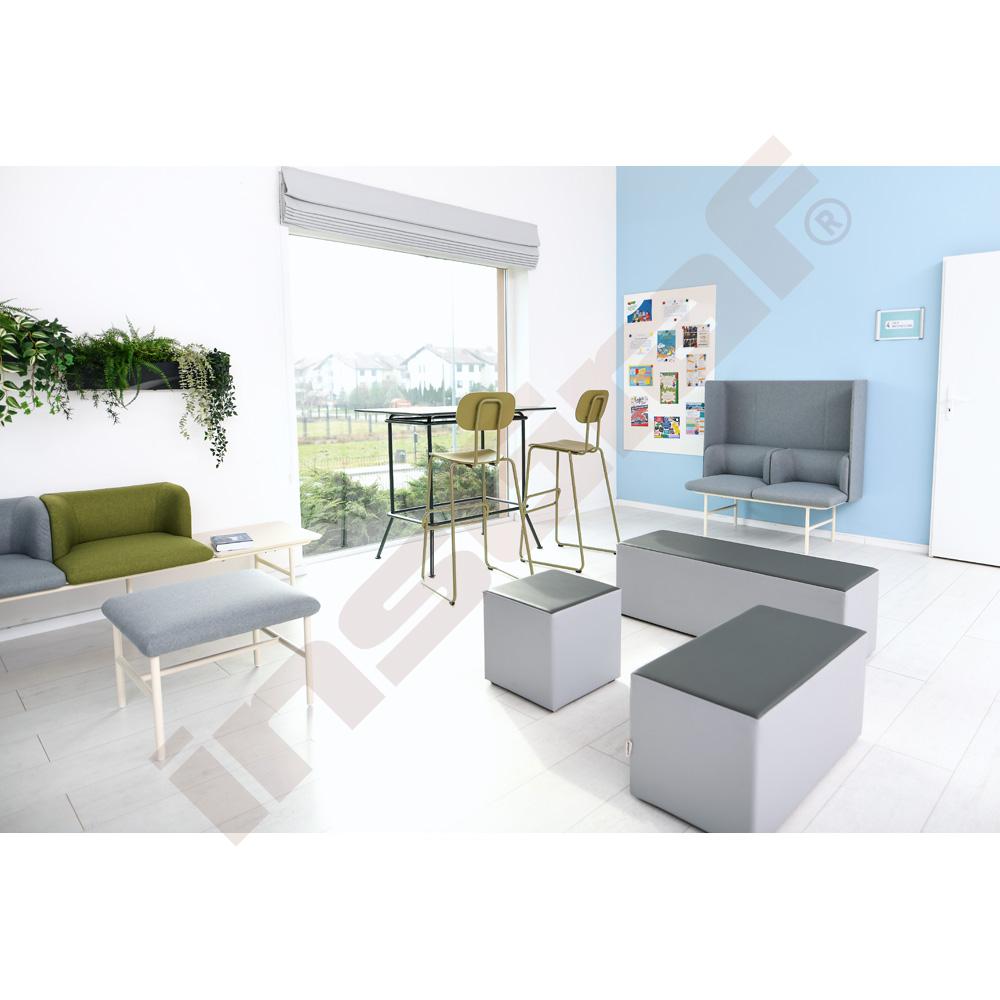 Garderobensitz, B 80, grau/grau