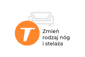 Zmień rodzaj nóg i stelaża