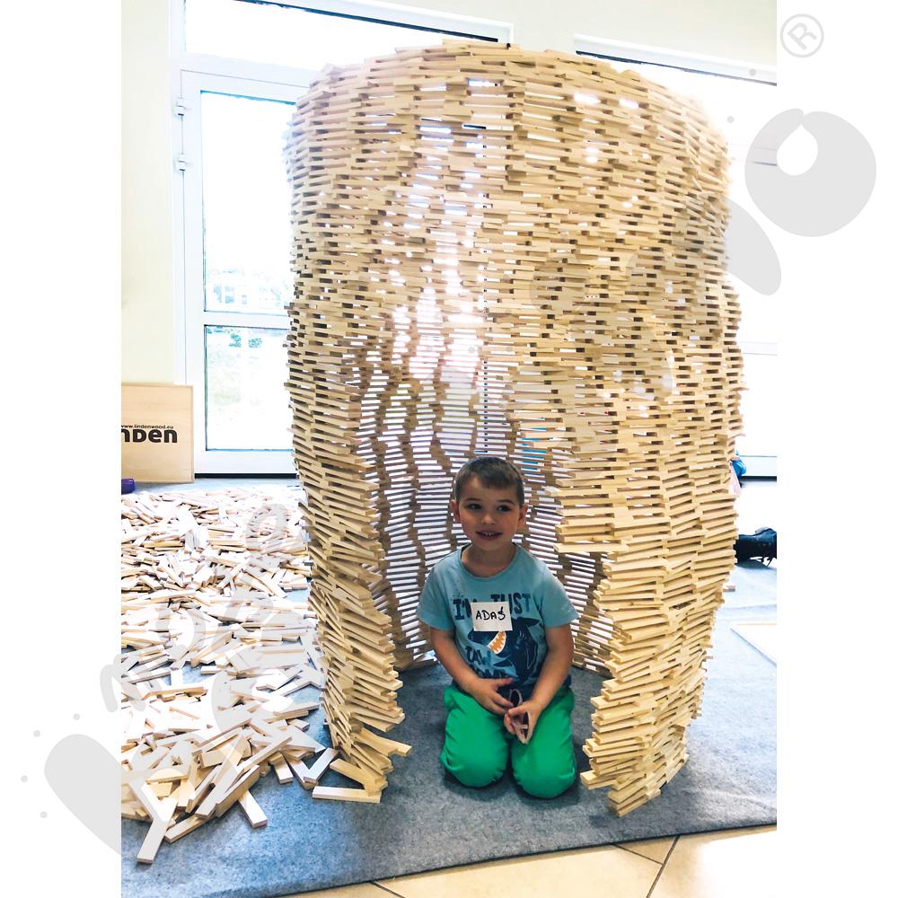 Klocki Linden 500 szt. w worku