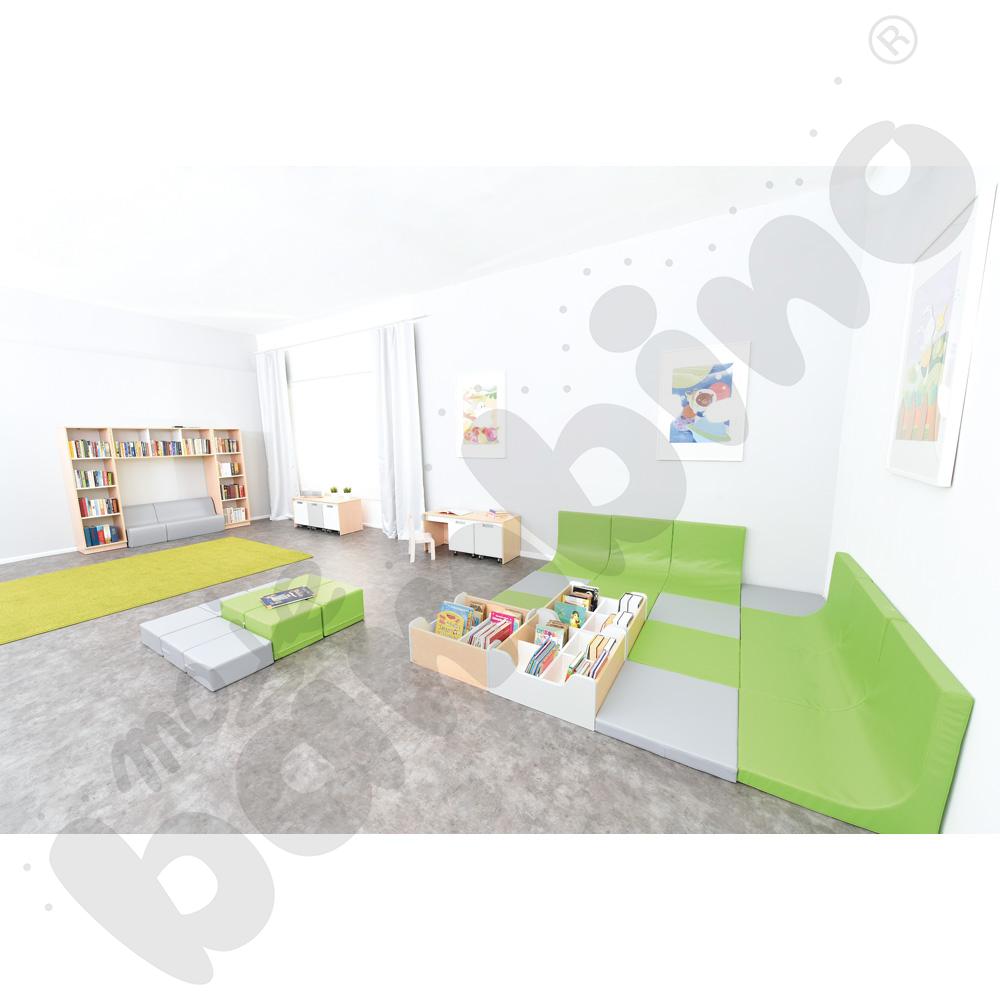 Quadro - zestaw 74, pojemnik klon jasny