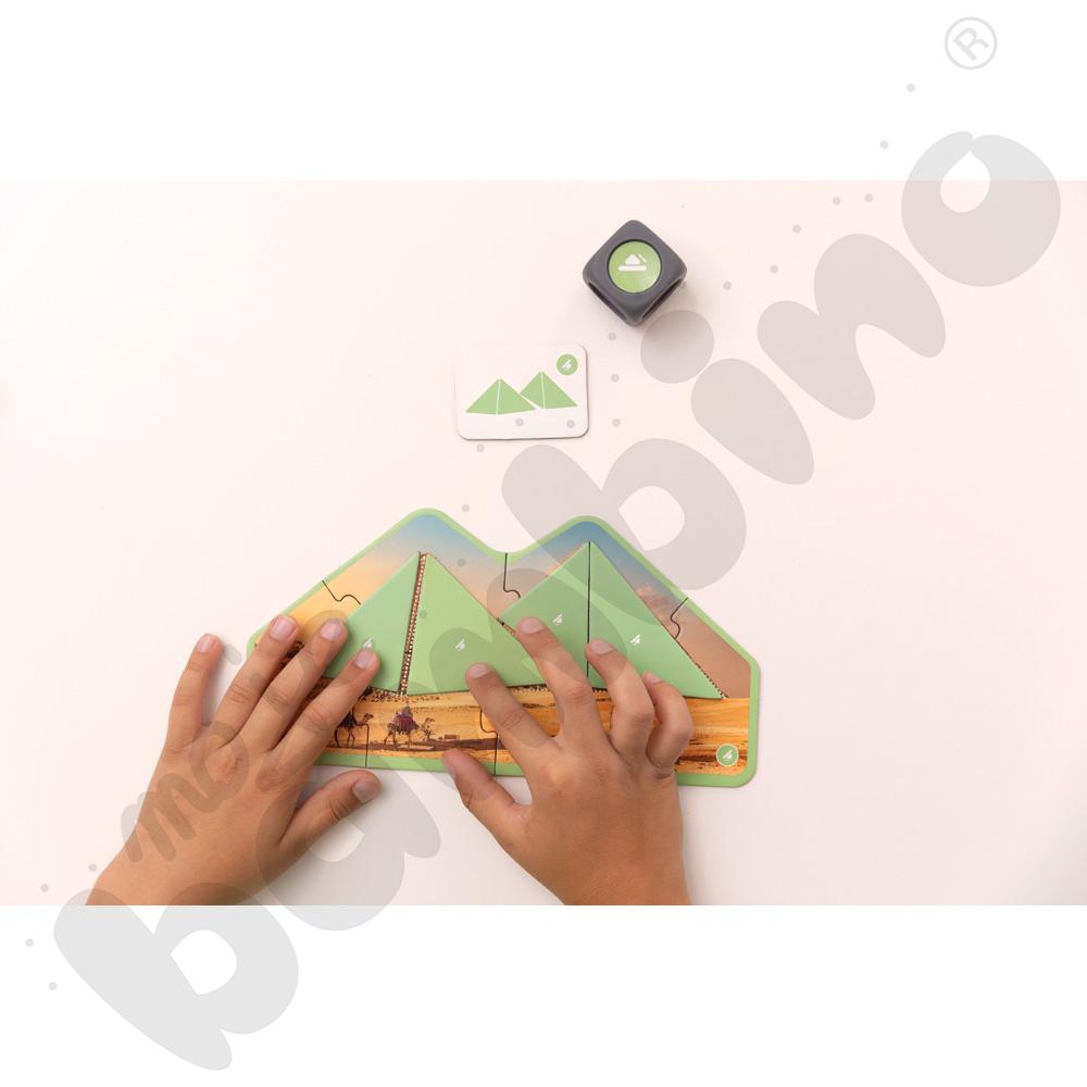 Archigeometria: odkryj i uzupełnij kształty