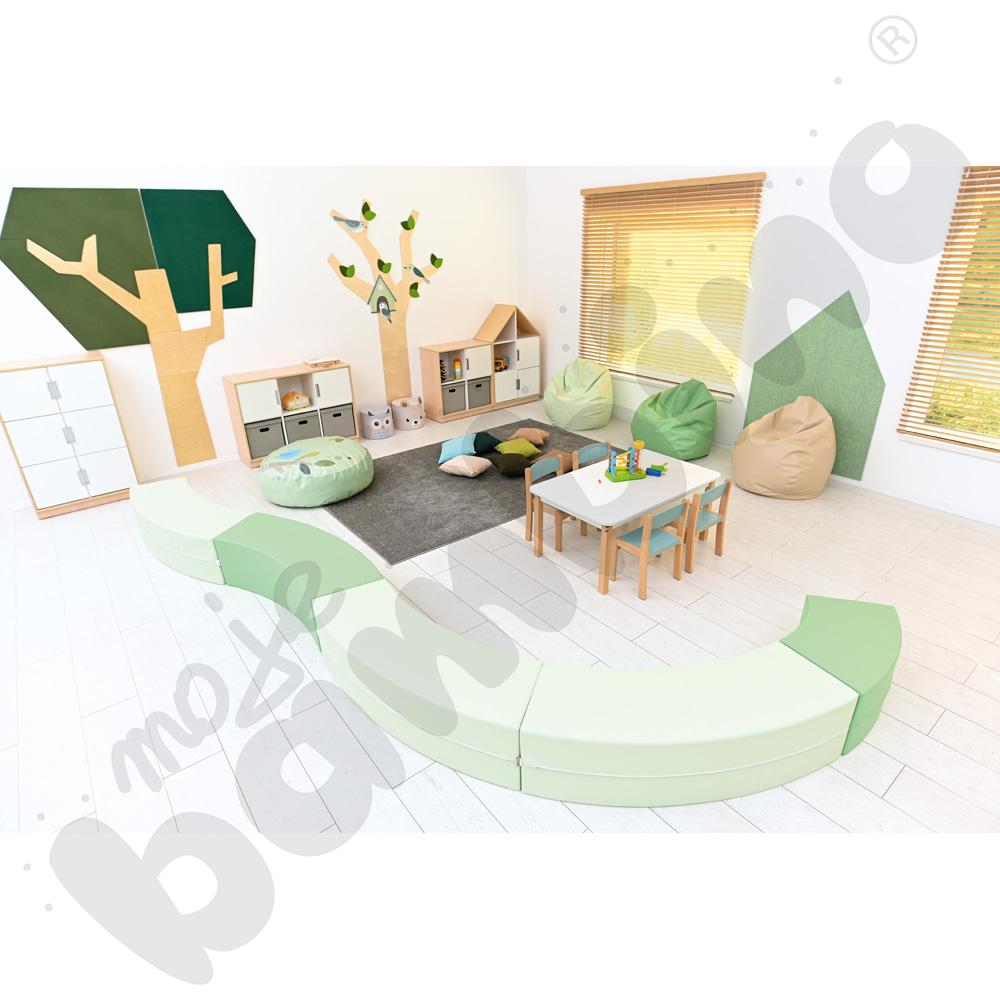 Panel ścienny - drzewo z kanciastą koroną