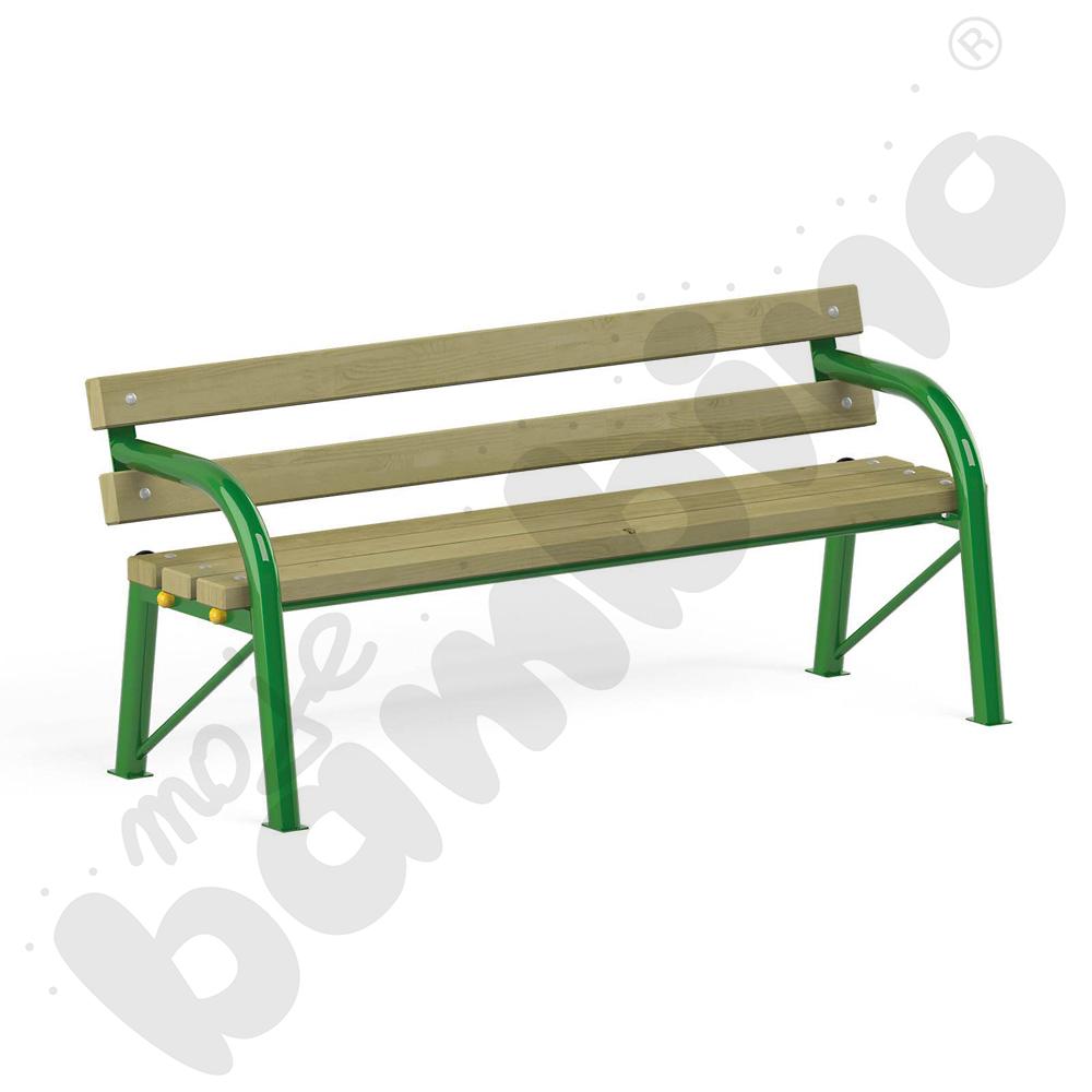 Ławka z rur przenośna