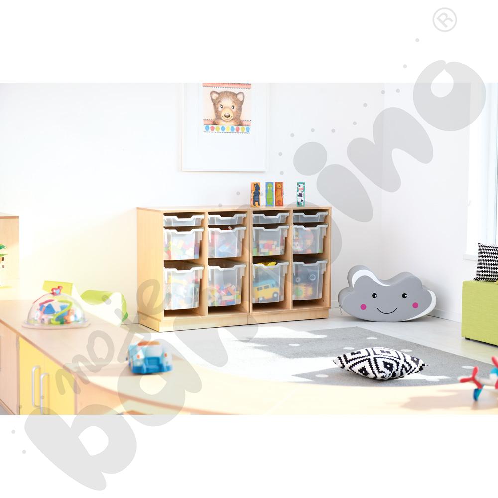 Szafka Flexi D na plastikowe pojemniki na cokole