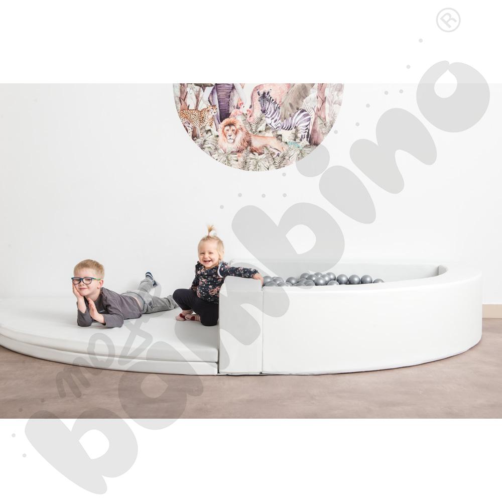 Materac składany, biały