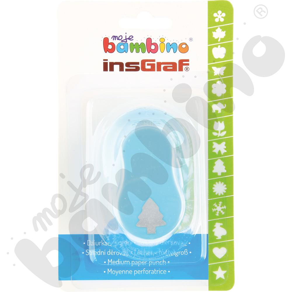 Dziurkacz średni choinka