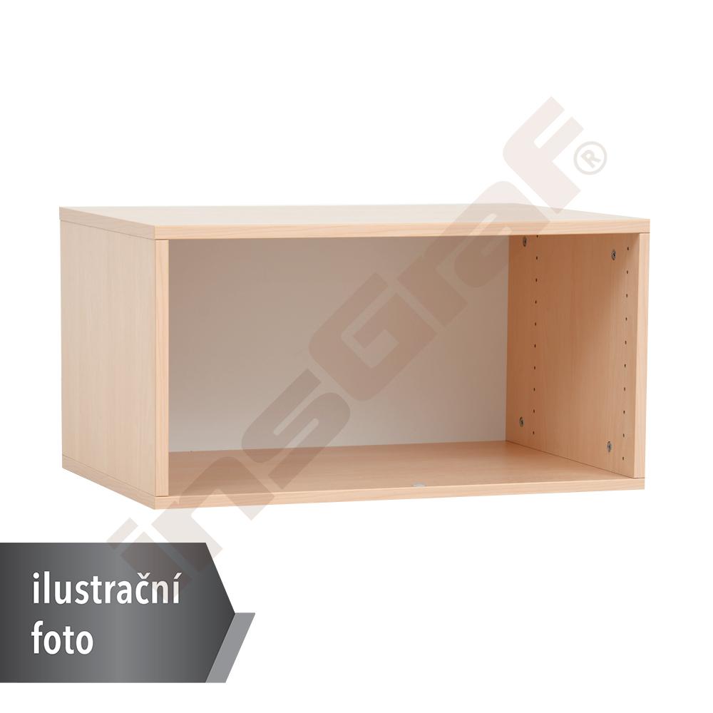 Grande nástavec S k regálům na plastové zásobníky, šíře 70,2 cm