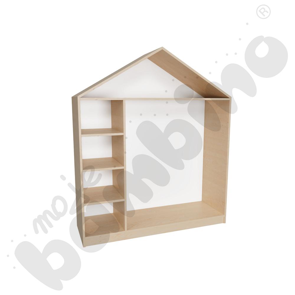 Biblioteczka-domek Feria, klon jasny