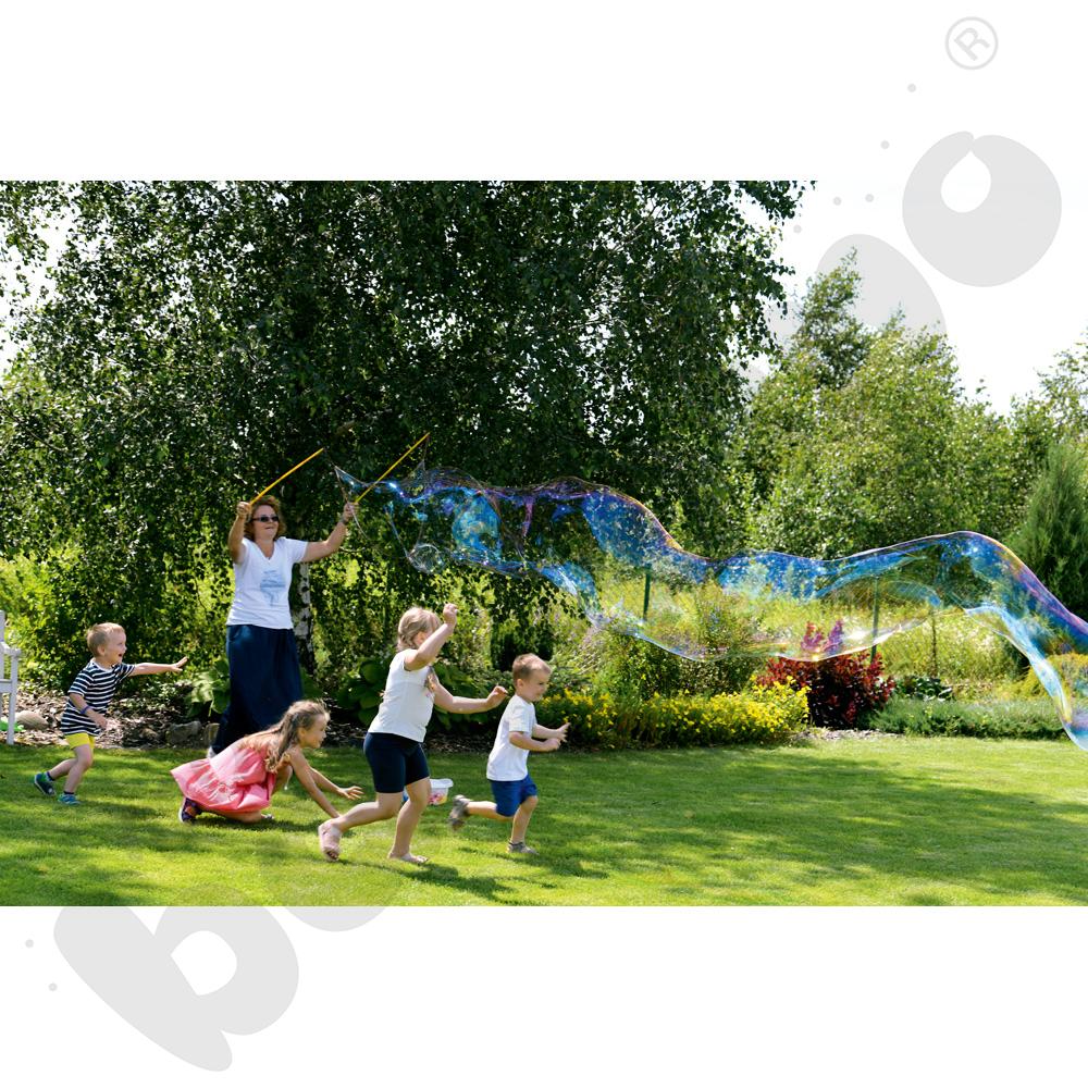 Sznurek do wielkich baniek mydlanych (dł. rączki 100 cm) 