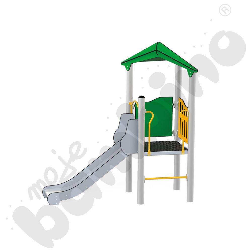 Orbis - wieża 1, metalowe słupy