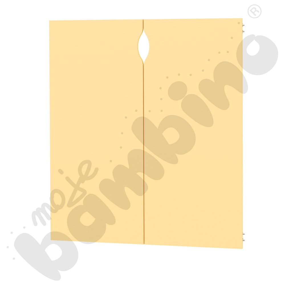 Drzwiczki Duże Feria żółte lakierowane