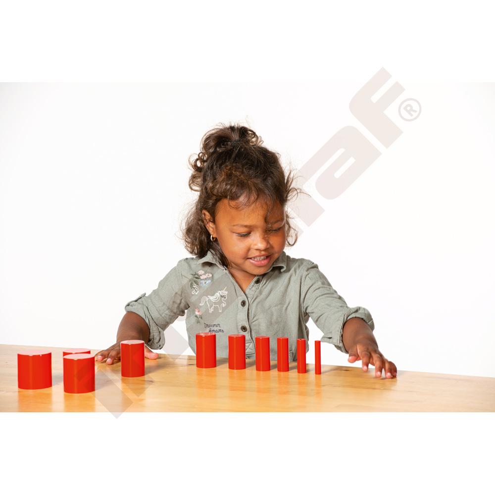 Montessori barevná závaží