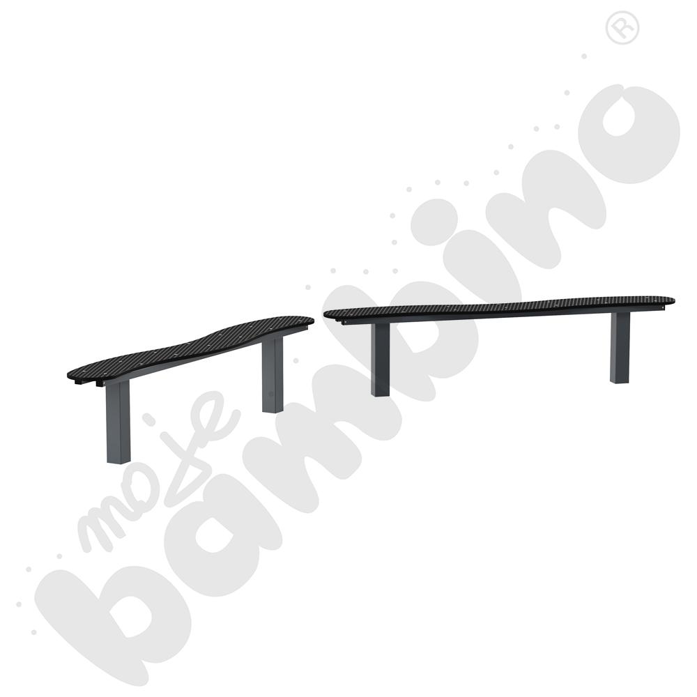 NinjaWorkout - równoważnia fala z HDPE