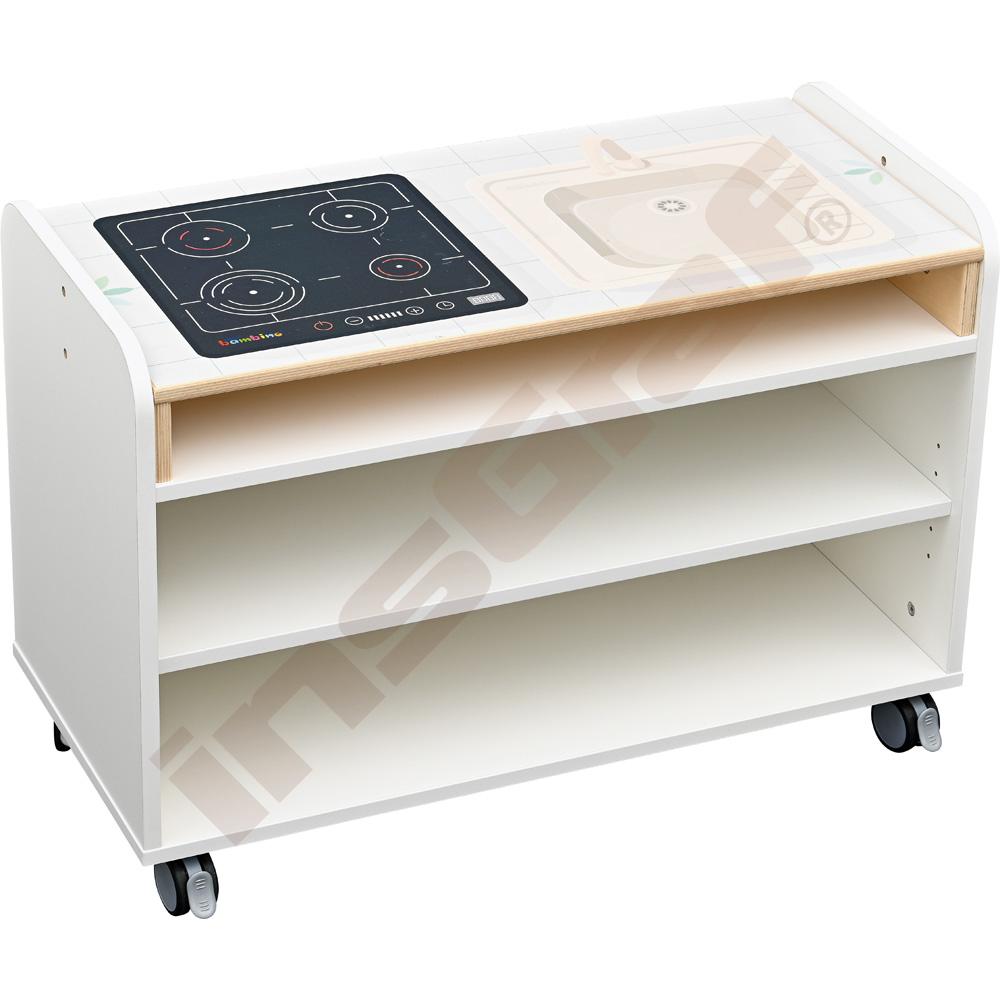 Mobilní koutek Quadro 254 - korpusy bílé