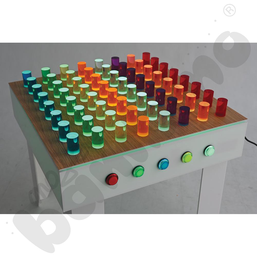 Multifunkcyjny stolik podświetlany