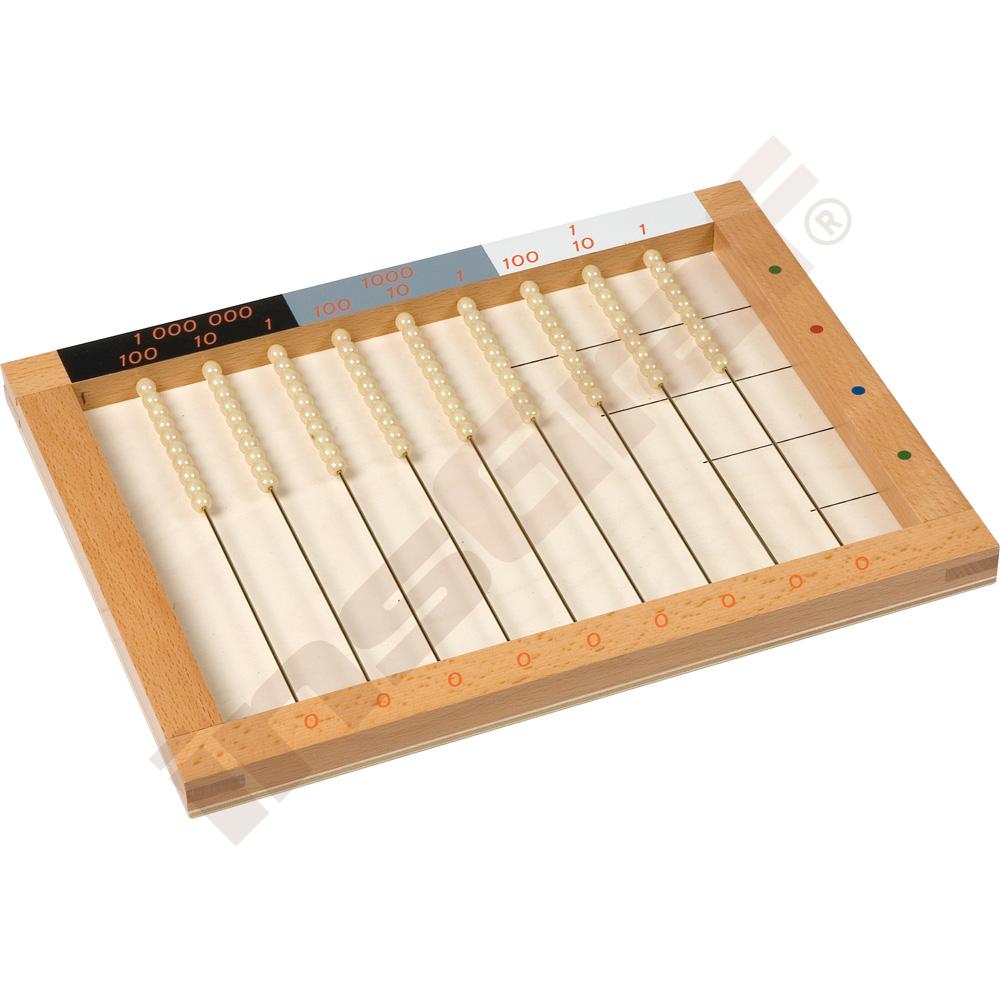 Montessori ploché počítadlo L