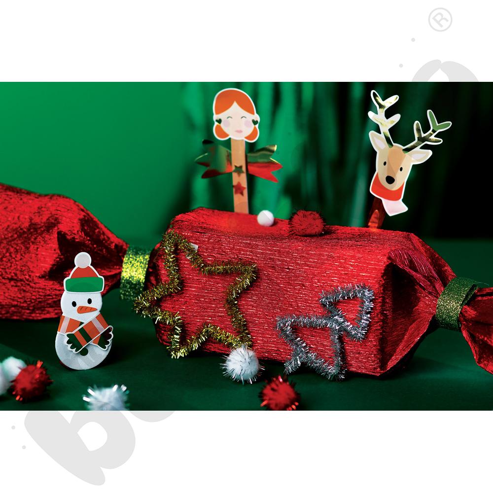 Zestaw do tworzenia z drucików kreatywnych - zima