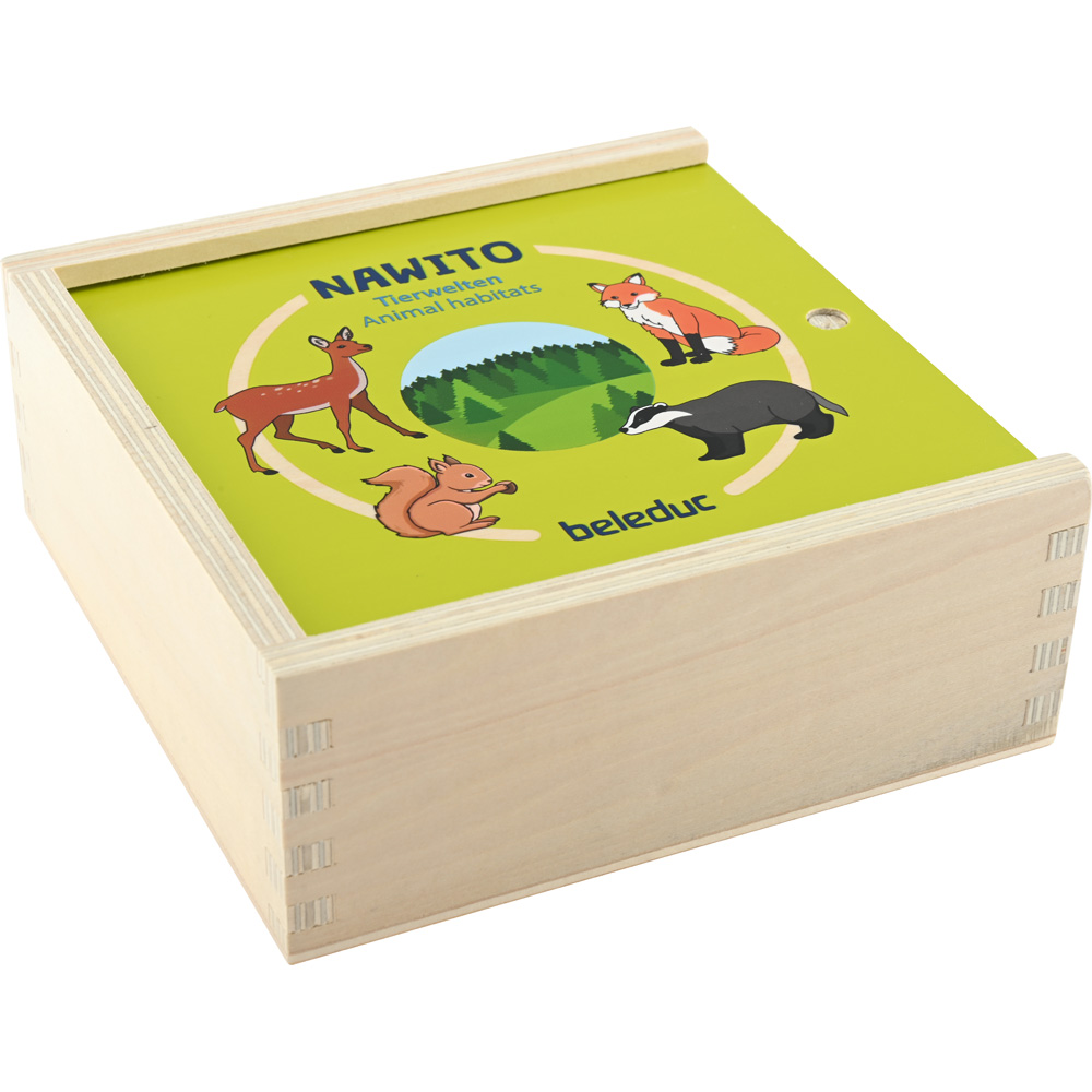 Skladačka - kde žijú zvieratá