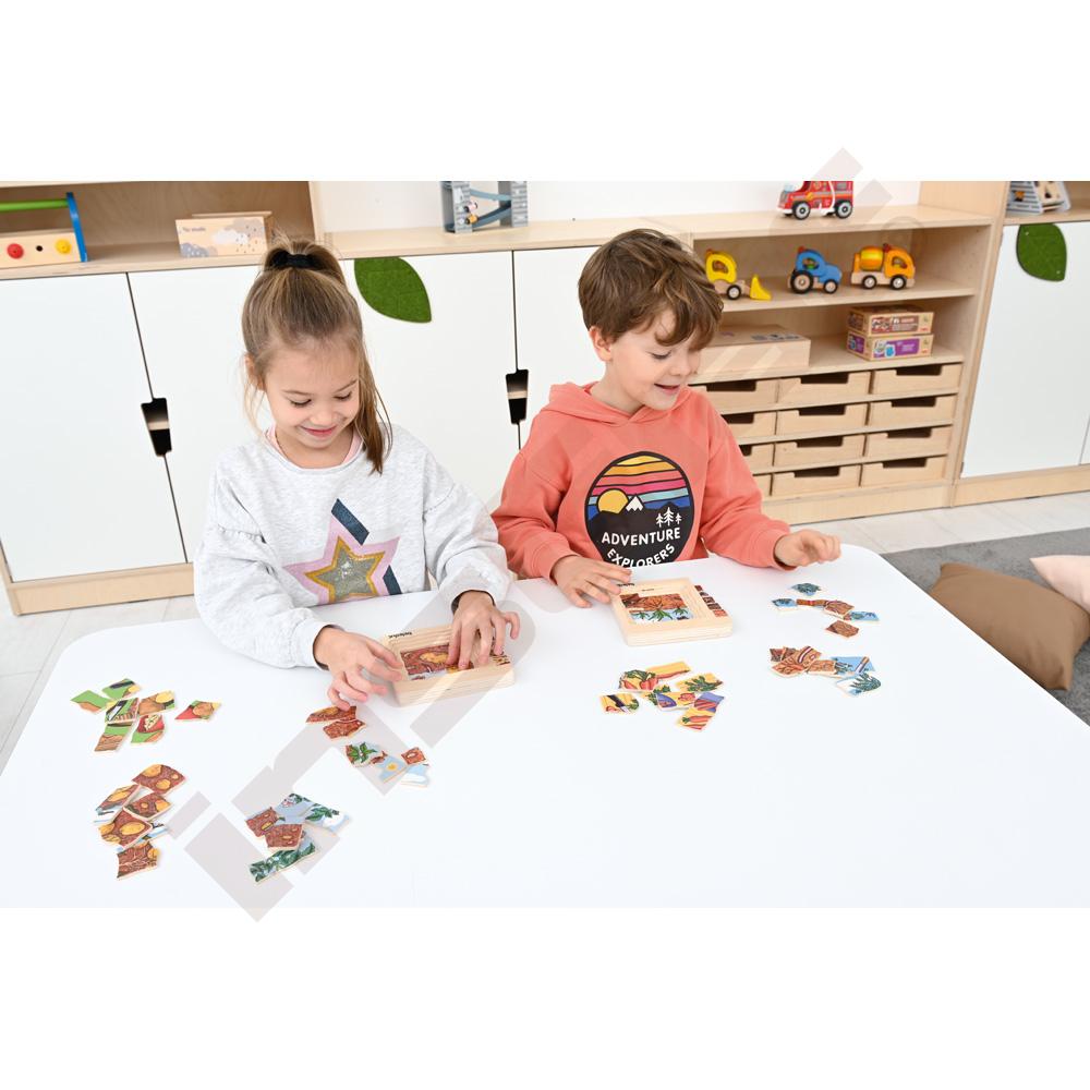 Edukačné viacvrstvové puzzle - zemiaky