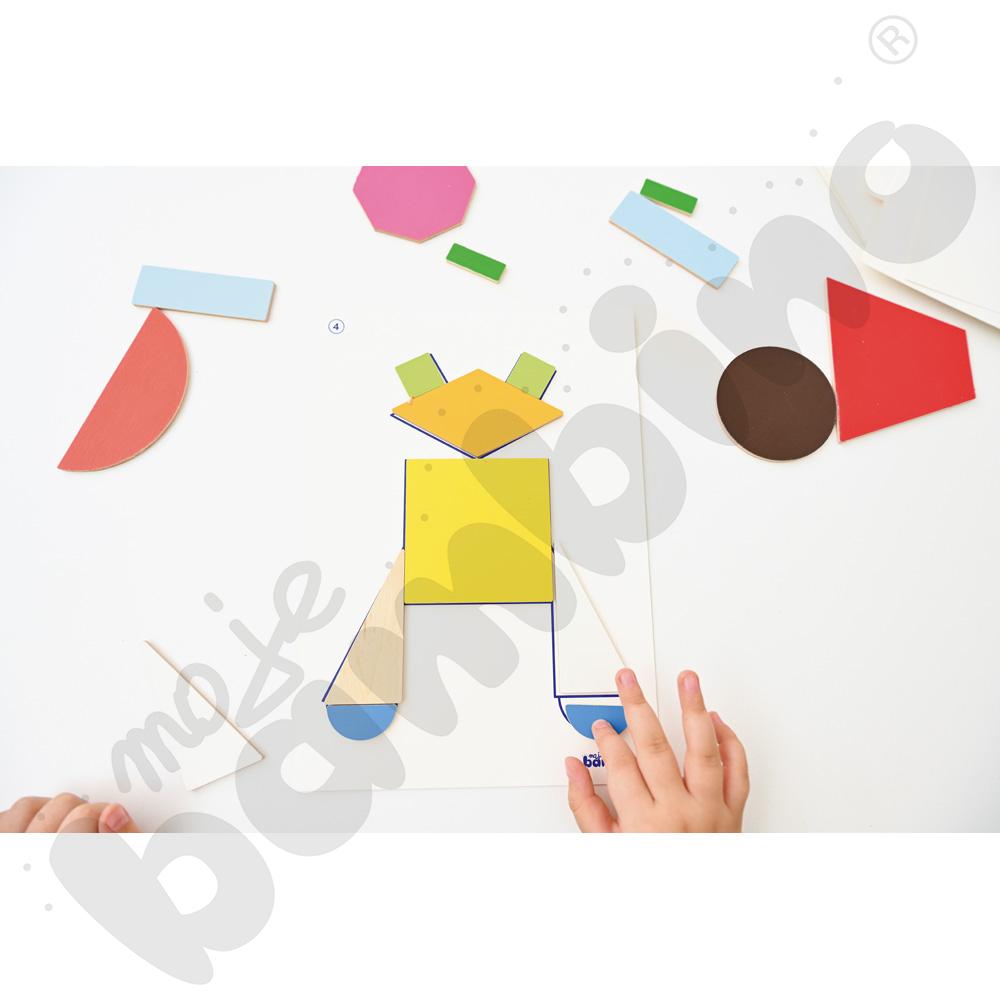 Kształty do układanki geometrycznej