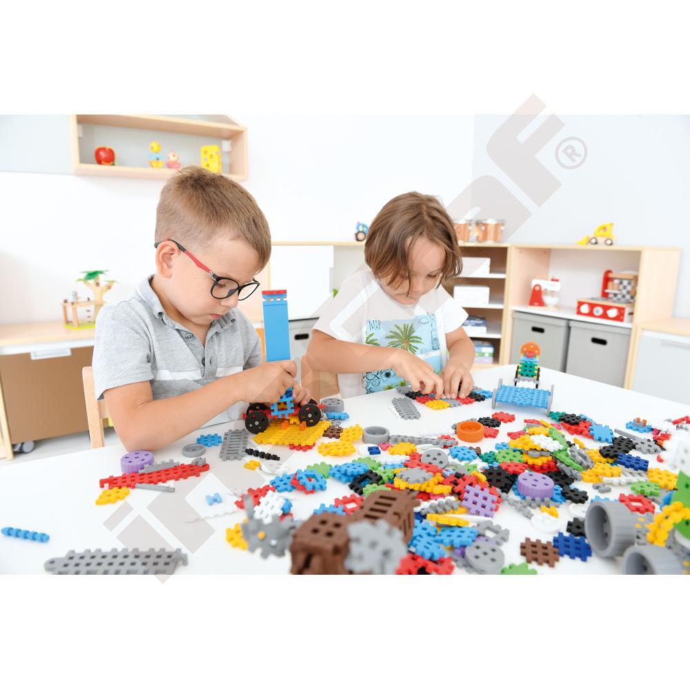 Mini oplatky sada Konstruktor expert, 501 prvků 