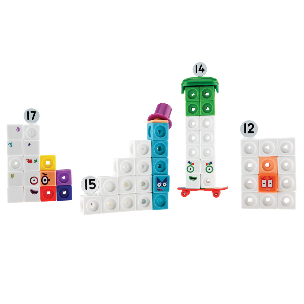 Matematické kocky s kartami úloh 11-20