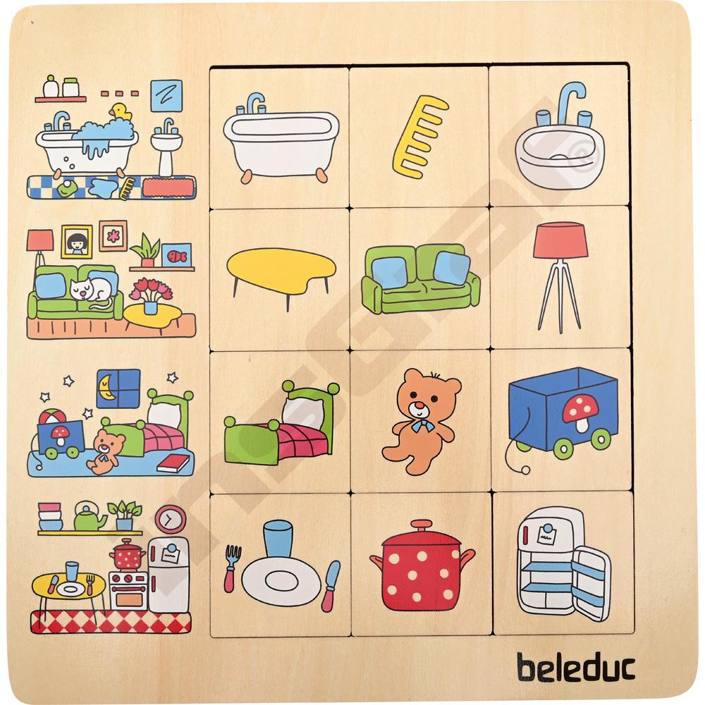 Logické puzzle- My Home