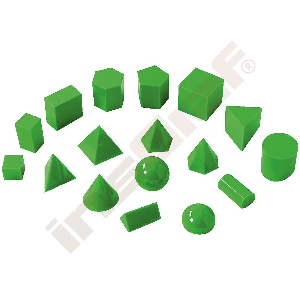 Geometrická tělesa z plastu