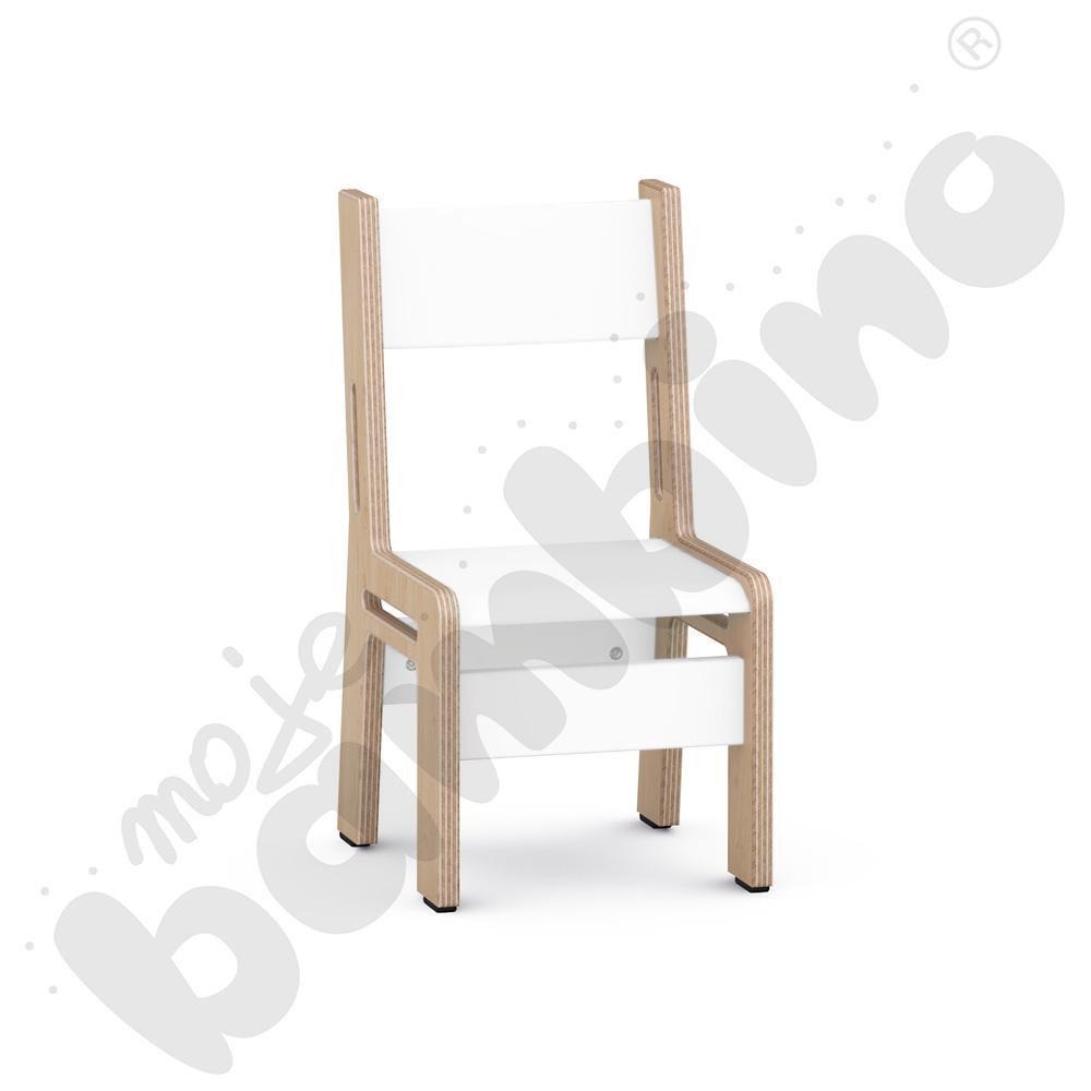 Białe krzesło NEA, rozm. 0