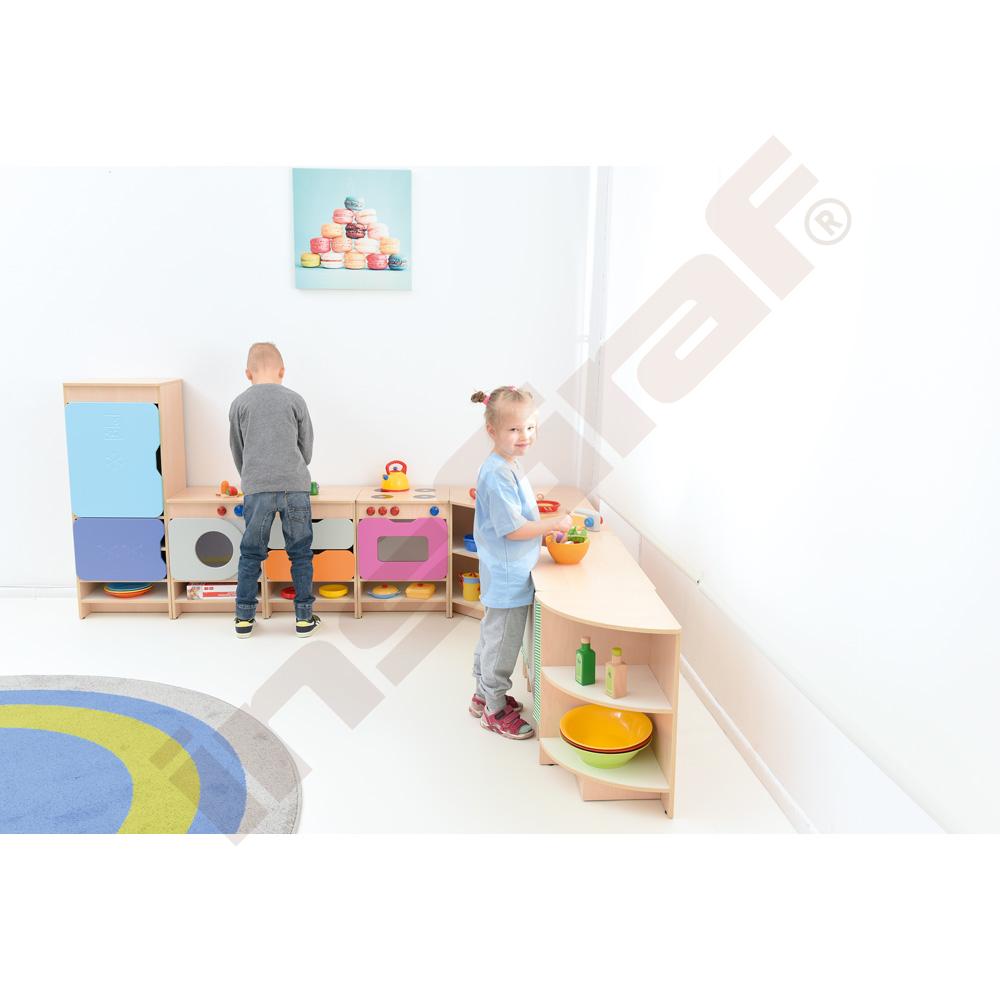 Kuchyňka Quadro - sestava s lednicí