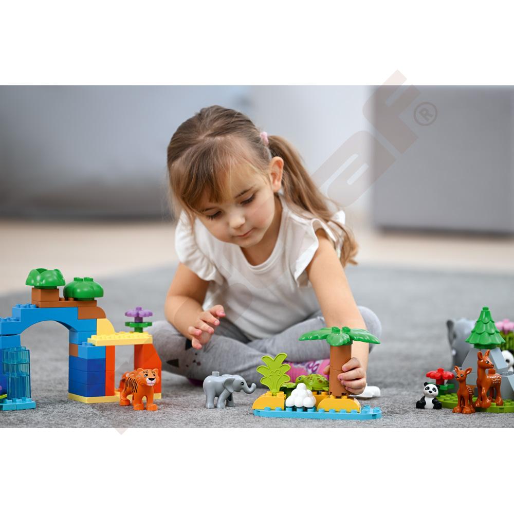 LEGO® Duplo Rodiny divokých zvířat 3v1 