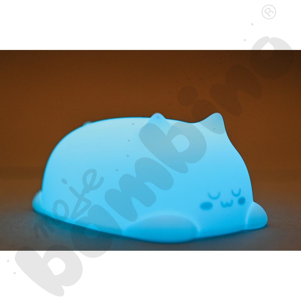 Miękka lampka Kotek