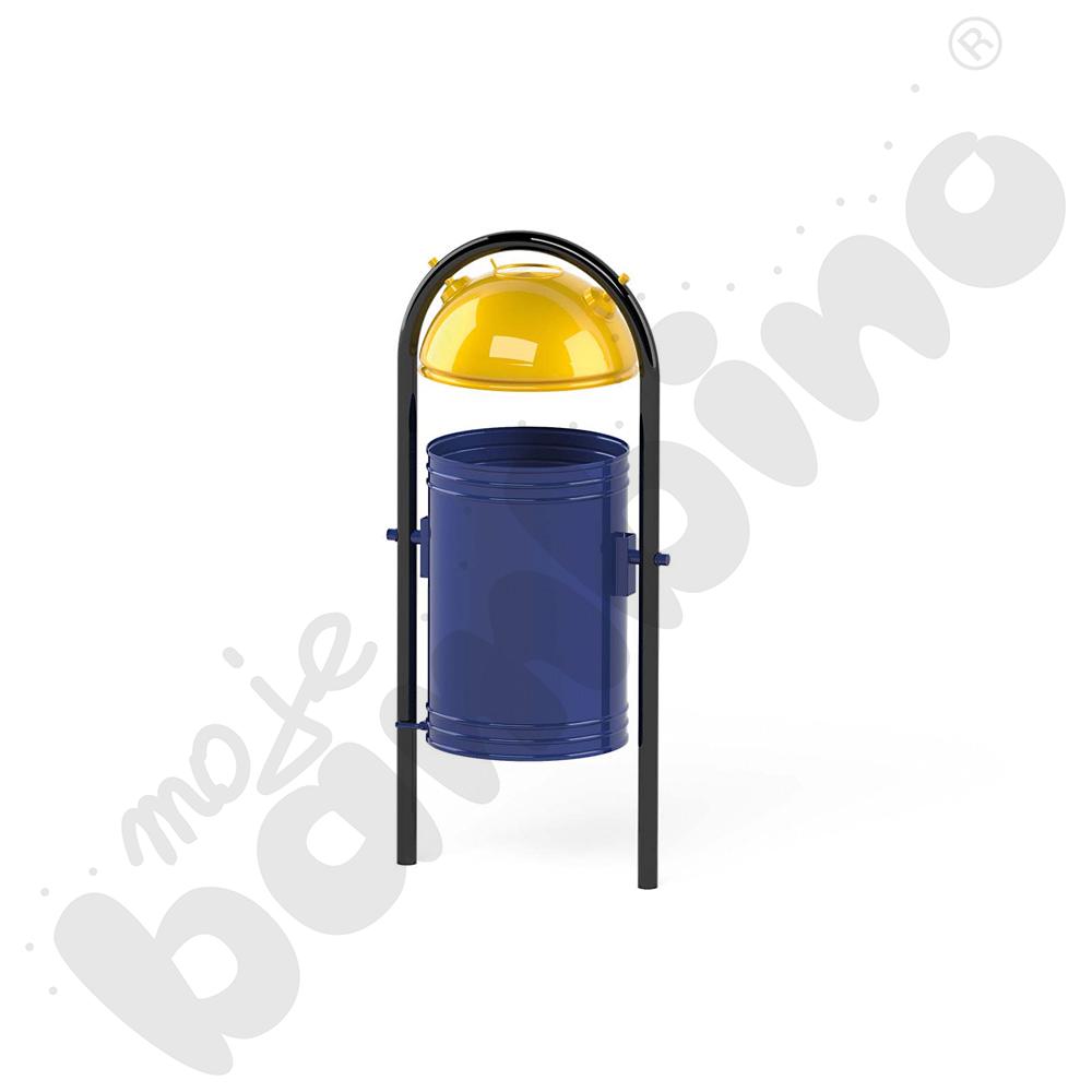 Kosz na śmieci z daszkiem