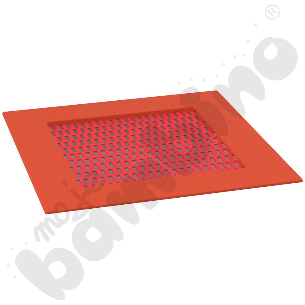 Trampolina Mała, mata czerwona, obrzeże czerwone