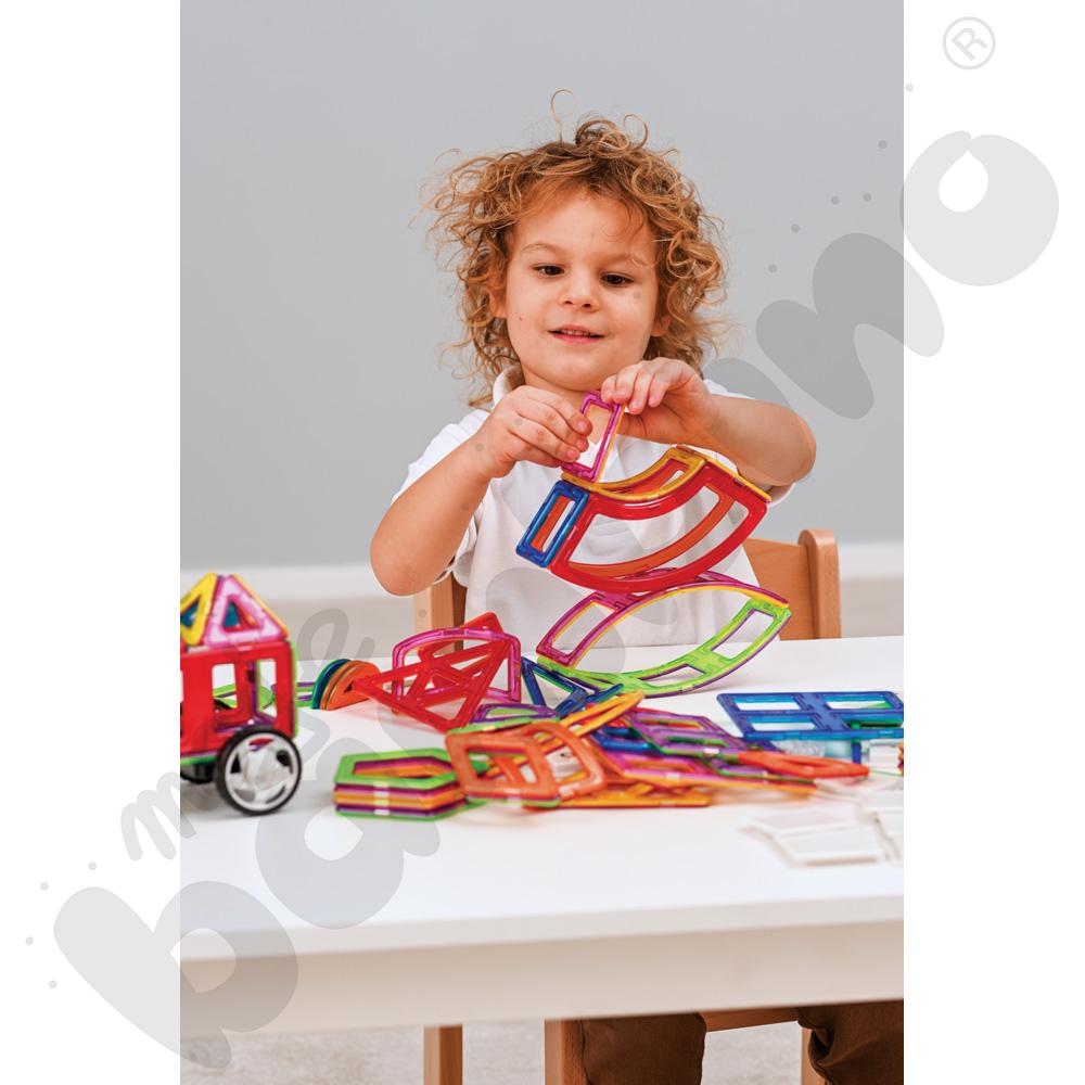 Klocki magnetyczne MAG-PIECE, 168 elem. 