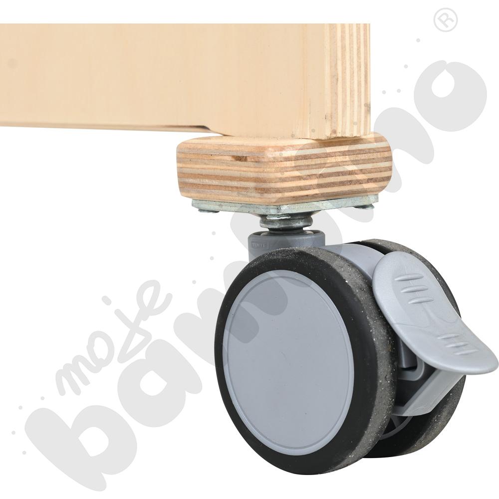 Organizer plastyczny na kółkach