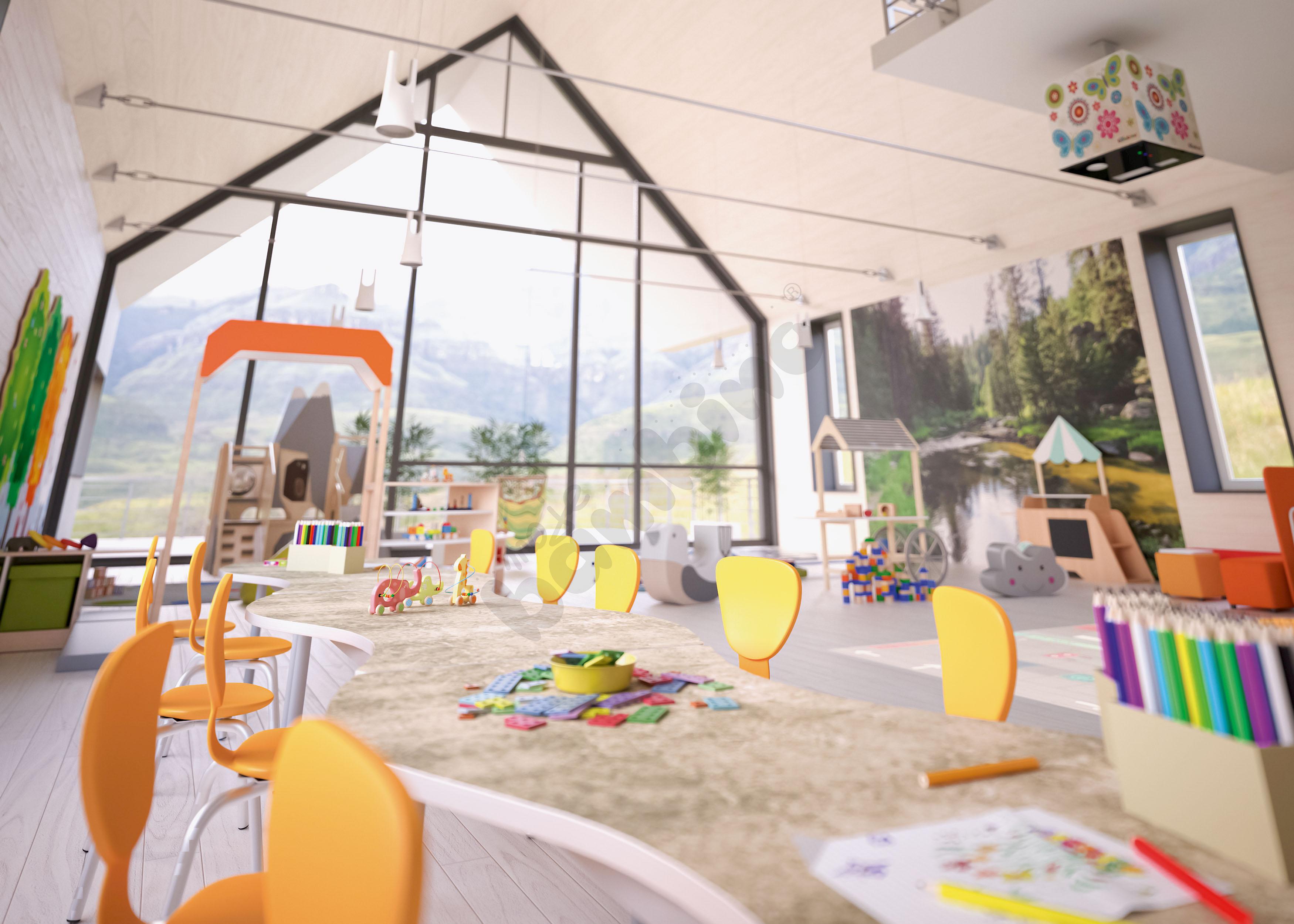 Sala przedszkolna Quadro z Kącikiem małego alpinisty