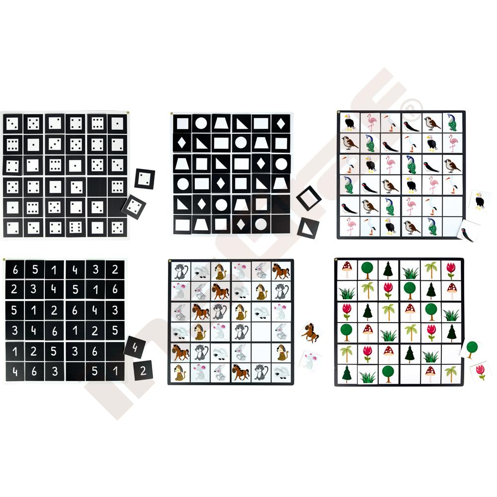 Sestava Sudoku 6 x 6
